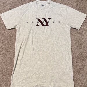 Gray New York Graphic T-Shirt